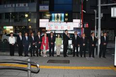 公明党練馬総支部新メンバー街頭